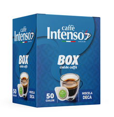 50 Cialde Caffè Intenso Decaffeinato – Gusto Ricco e Corposo senza caffeina