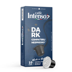 200 Intenso coffee capsules - Nespresso compatible Aluminum - Columbia blend